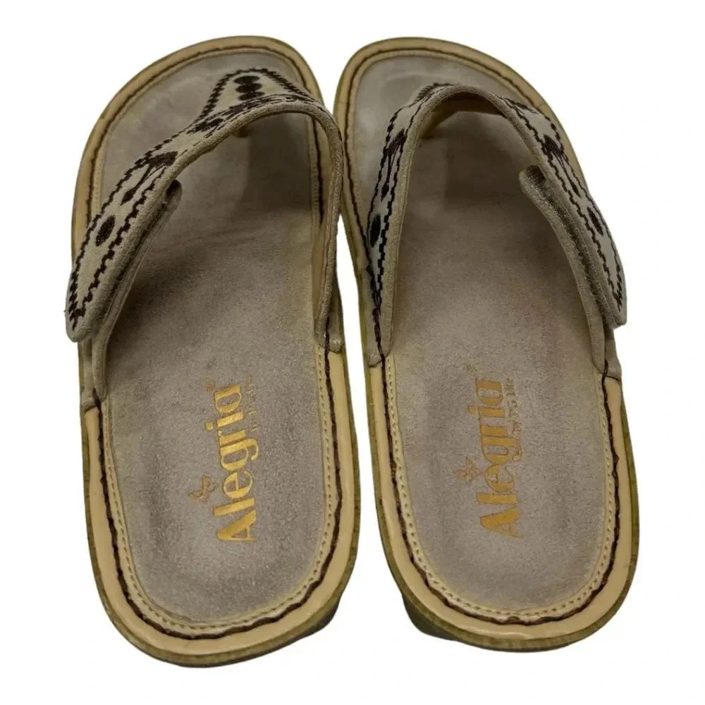 Alegria Vanessa Mandala Natural Leather Sandal - Picture 5 of 10